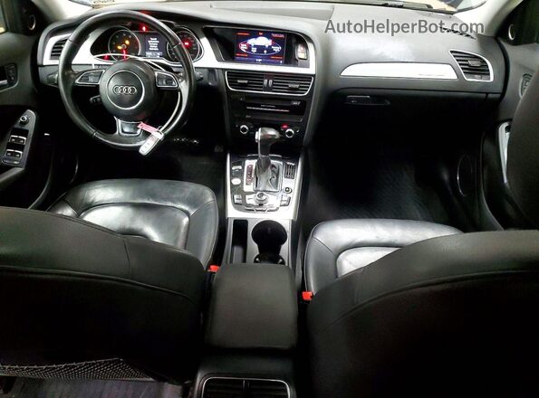 WAUFFAFL3GN009186 2016 AUDI A4 Black Dashboard view