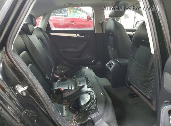 WAUFFAFL3GN009186 2016 AUDI A4 Black Rear seats view