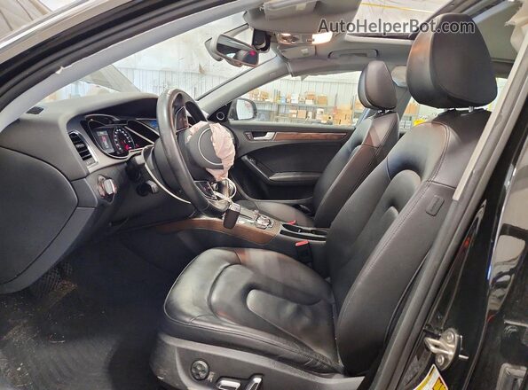 WAUFFAFL3GN017658 2016 AUDI A4 Black წინა სალონის ხედი