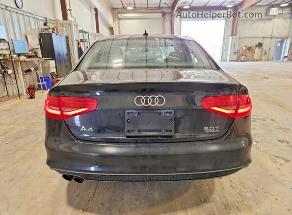 WAUFFAFL3GN017658 2016 AUDI A4 Black უკანა ხედი