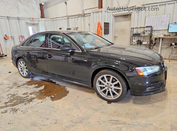 WAUFFAFL3GN017658 2016 AUDI A4 Black წინა მარჯვენა