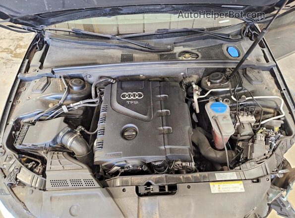 WAUFFAFL3GN017658 2016 AUDI A4 Black უკანა სალონის ხედი