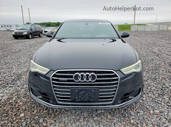 WAUFGAFC0GN006579 2016 AUDI A6 Black Դիմացի տեսք