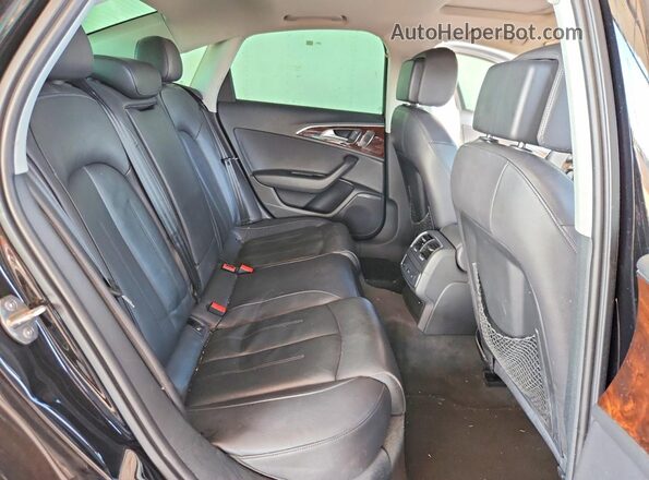 WAUFGAFC2GN002775 2016 AUDI A6 Black Widok tylnych siedzeń