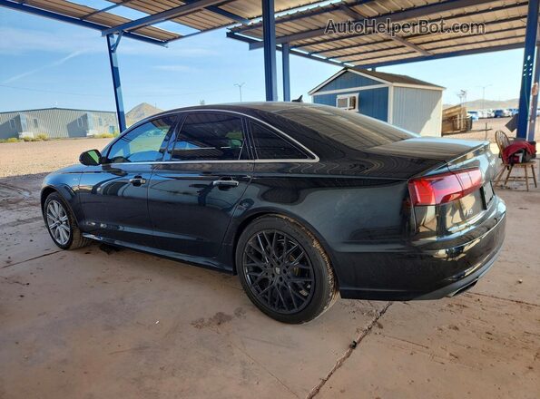 WAUFGAFC2GN002775 2016 AUDI A6 Black Tył lewy