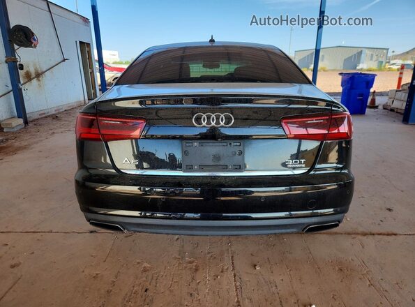 WAUFGAFC2GN002775 2016 AUDI A6 Black Widok z tyłu