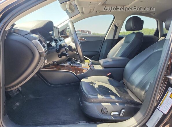 WAUFGAFC3GN004325 2016 AUDI A6 Black Սալոնի դիմացի տեսք