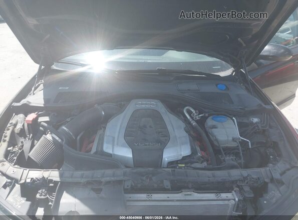 WAUFGAFC7GN007938 2016 AUDI A6 Black Widok z tyłu
