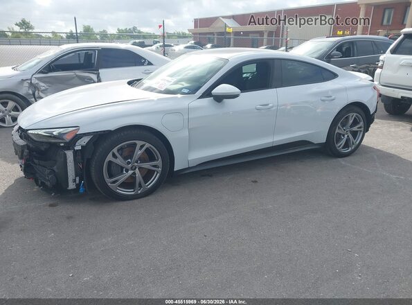 WAUFJBFW1R7004445 2024 AUDI E-TRON White Передня ліва чверть