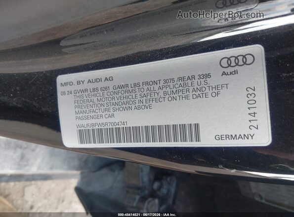 WAUFJBFW5R7004741 2024 AUDI E-TRON White Widok komory silnika