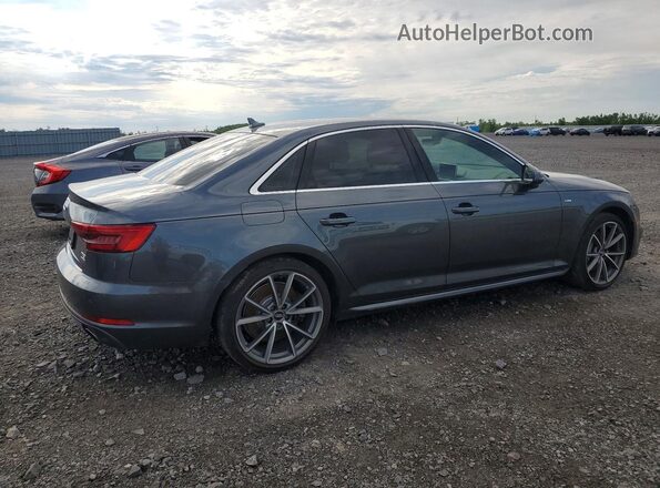 WAUFNAF47HN019040 2017 AUDI A4 Серый Задняя правая четверть
