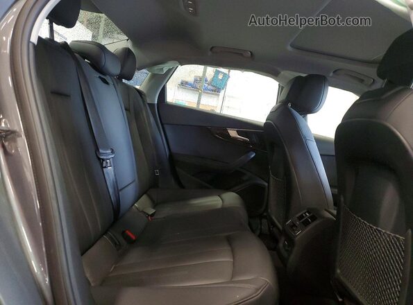 WAUFNAF47KA018310 2019 AUDI A4 Gray Հետևի նստատեղերի տեսք
