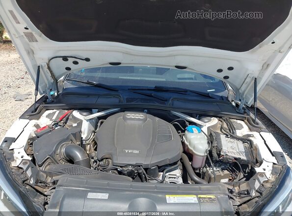 WAUFNDF56JA036418 2018 AUDI A5 White Widok z tyłu