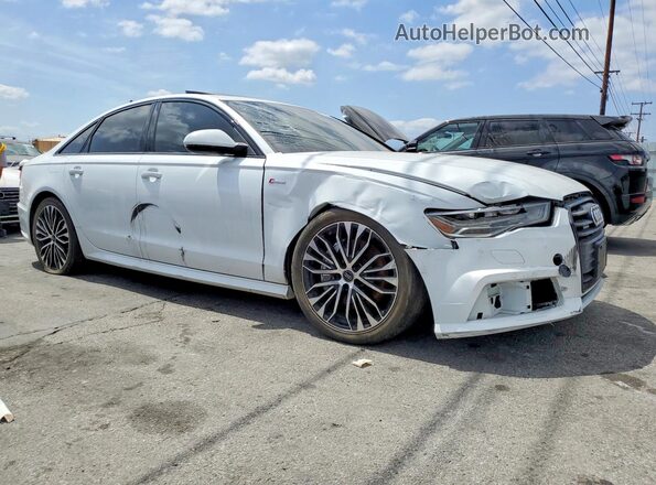 WAUG3AFC0JN007240 2018 AUDI A6 White წინა მარჯვენა