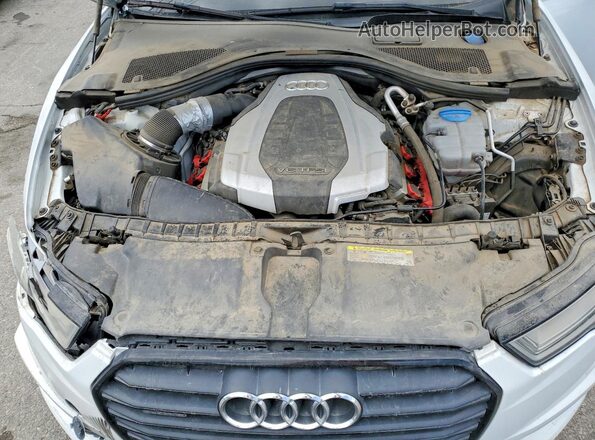 WAUG3AFC0JN007240 2018 AUDI A6 White უკანა სალონის ხედი