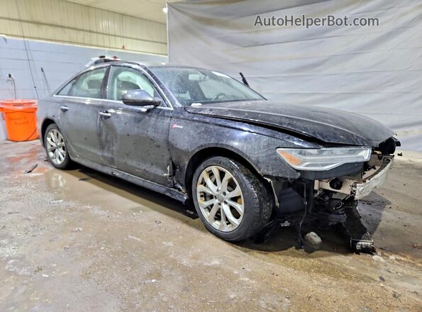 WAUG3AFC1JN002449 2018 AUDI A6 Black Առջևի աջ