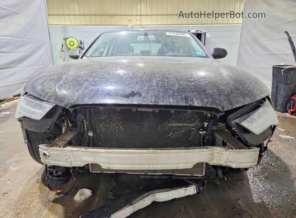 WAUG3AFC1JN002449 2018 AUDI A6 Black Դիմացի տեսք