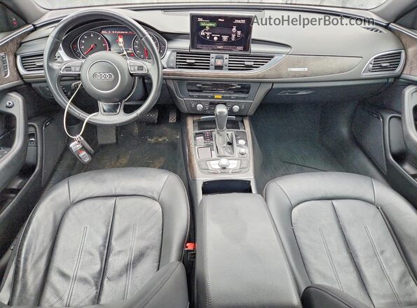 WAUG3AFC2JN005246 2018 AUDI A6 Black Dashboard view