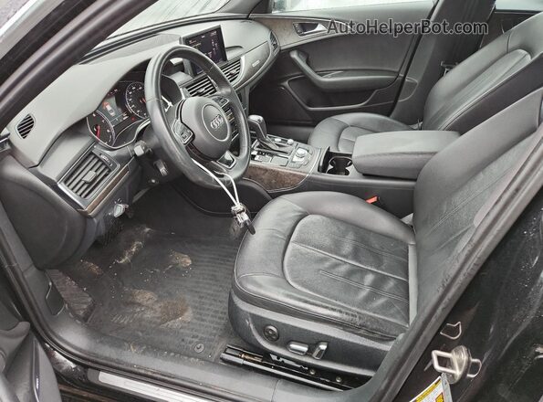 WAUG3AFC2JN005246 2018 AUDI A6 Black VIN sticker view