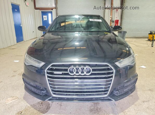 WAUG3AFC2JN005246 2018 AUDI A6 Black Front view