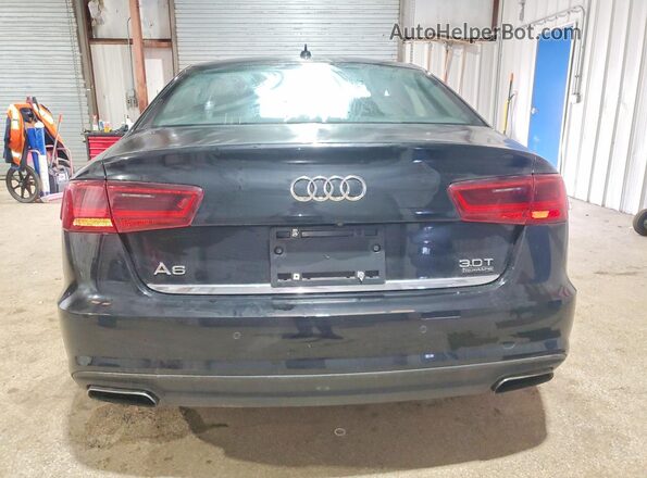 WAUG3AFC2JN005246 2018 AUDI A6 Black Rear view