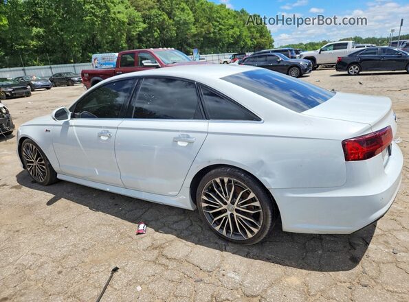 WAUG3AFC2JN016974 2018 AUDI A6 White Rear left