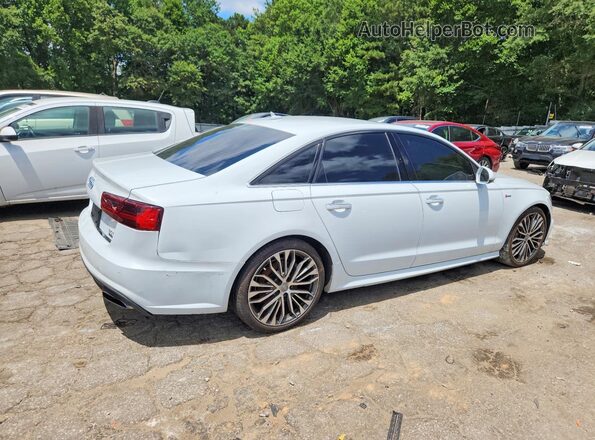 WAUG3AFC2JN016974 2018 AUDI A6 White Rear right