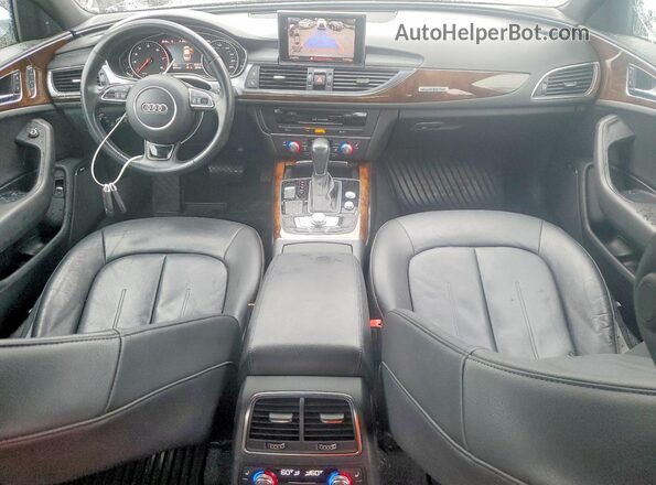 WAUG3AFC2JN021656 2018 AUDI A6 Silver წინა პანელის ხედი