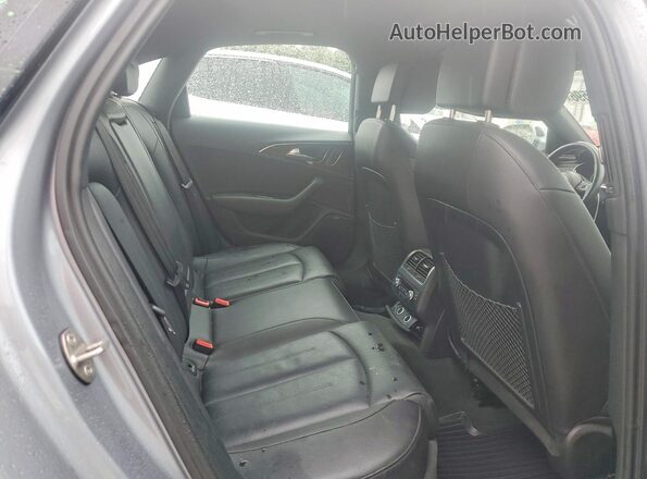WAUG3AFC2JN021656 2018 AUDI A6 Silver უკანა სავარძლების ხედი
