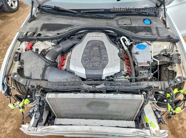 WAUG3AFC5JN002583 2018 AUDI A6 White Widok wnętrza z tyłu