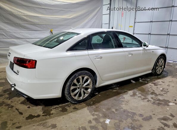 WAUG3AFC5JN037401 2018 AUDI A6 White Tył prawy