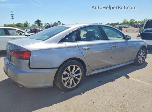 WAUG3AFC8JN011990 2018 AUDI A6 Silver Задня права чверть