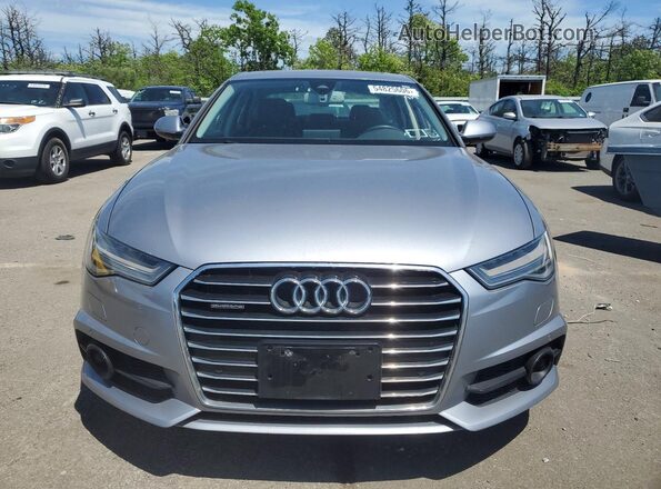 WAUG3AFC8JN011990 2018 AUDI A6 Silver Вид спереду