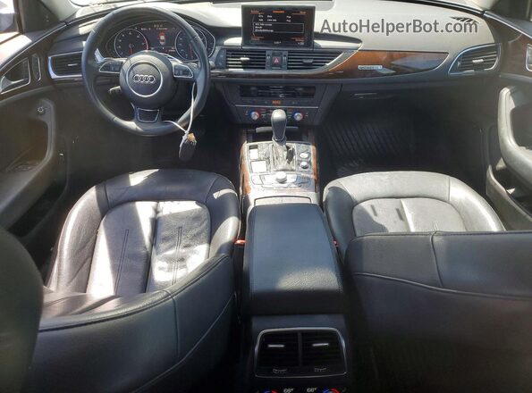 WAUG3AFC8JN011990 2018 AUDI A6 Silver Вид панелі приладів