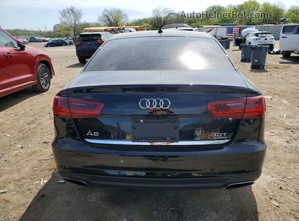 WAUG3AFC8JN065502 2018 AUDI A6 Черный Вид сзади