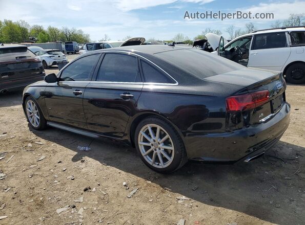 WAUG3AFC8JN065502 2018 AUDI A6 Черный Задняя левая четверть