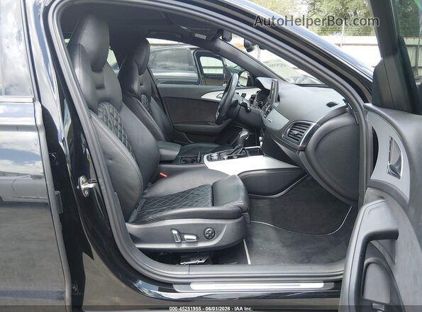 WAUG3AFCXJN033926 2018 AUDI A6 Black Front interior view