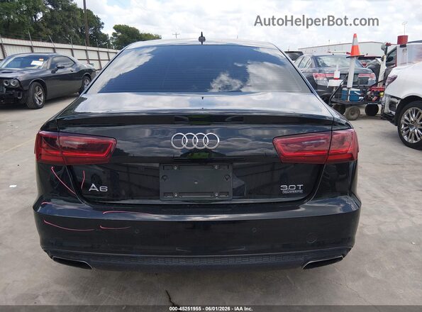 WAUG3AFCXJN033926 2018 AUDI A6 Black 