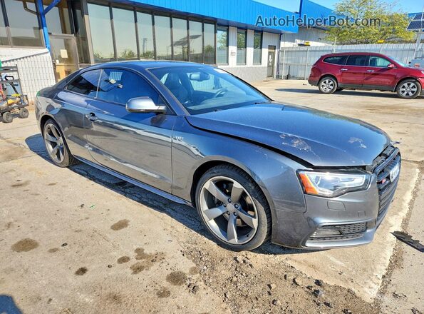 WAUG4AFR3HA001211 2017 AUDI S5 Gray Delantero derecho
