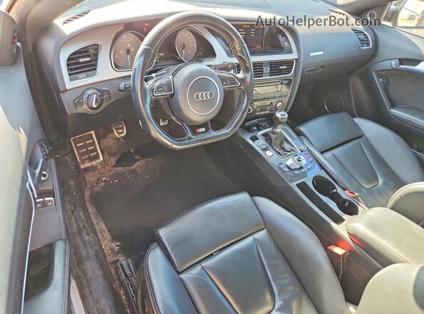 WAUG4AFR3HA001211 2017 AUDI S5 Gray Vista del salpicadero