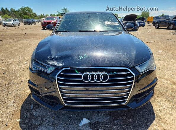 WAUG8AFC4HN017765 2017 AUDI A6 Black წინა ხედი