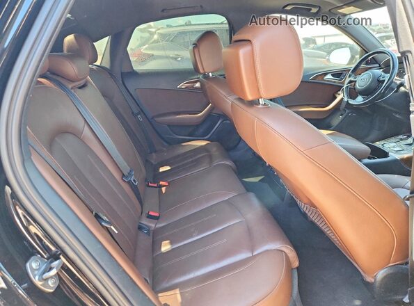 WAUG8AFC4HN017765 2017 AUDI A6 Black უკანა სავარძლების ხედი