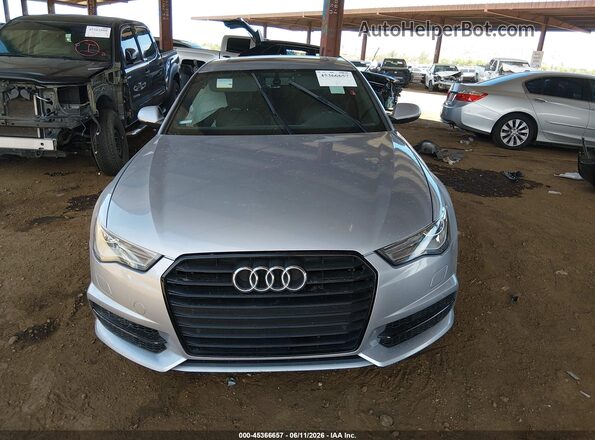 WAUG8AFC5HN052962 2017 AUDI A6 Серебряный Вид панели приборов