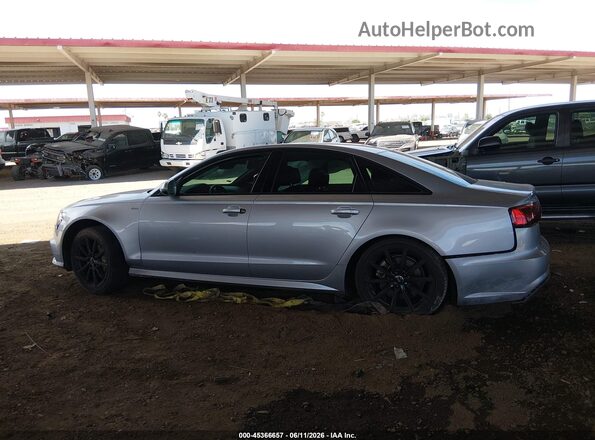 WAUG8AFC5HN052962 2017 AUDI A6 Серебряный Вид задней части салона