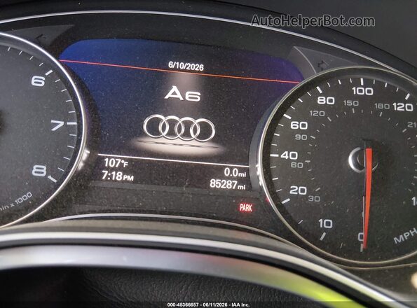 WAUG8AFC5HN052962 2017 AUDI A6 Серебряный Панорамный вид салона 360°