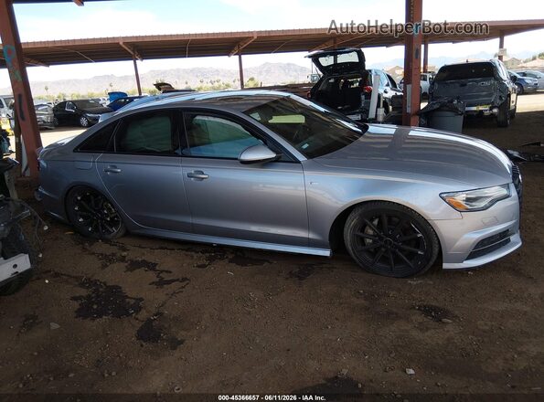 WAUG8AFC5HN052962 2017 AUDI A6 Серебряный Вид щитка приборов