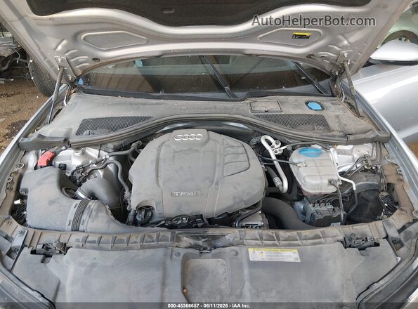 WAUG8AFC5HN052962 2017 AUDI A6 Серебряный Вид сзади