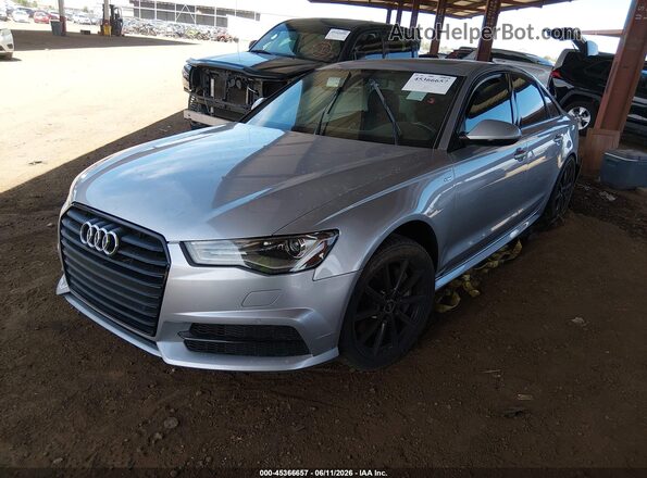 WAUG8AFC5HN052962 2017 AUDI A6 Серебряный Передняя левая четверть