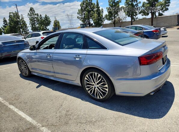 WAUG8AFC7HN038254 2017 AUDI A6 Silver Rear left
