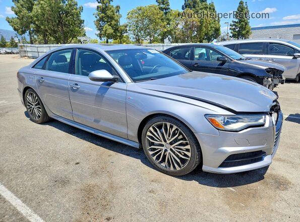 WAUG8AFC7HN038254 2017 AUDI A6 Silver Front right